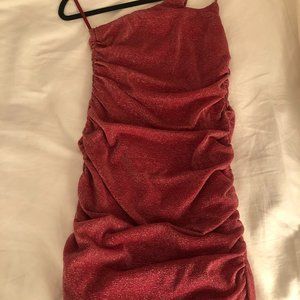 superdown Jayden Mini Dress in Berry, Size Small